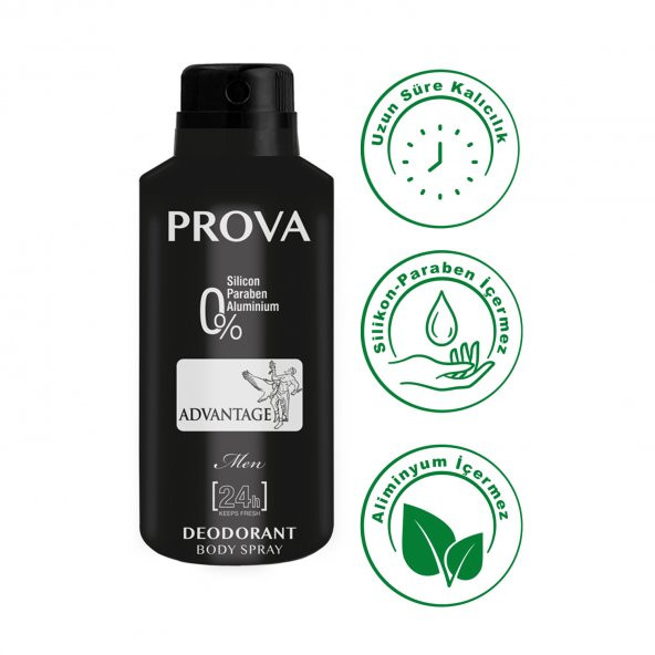 Prova Advantage EDP Erkek Parfüm 120 ml ve Deodorant 150 ml 3 Adet - 3