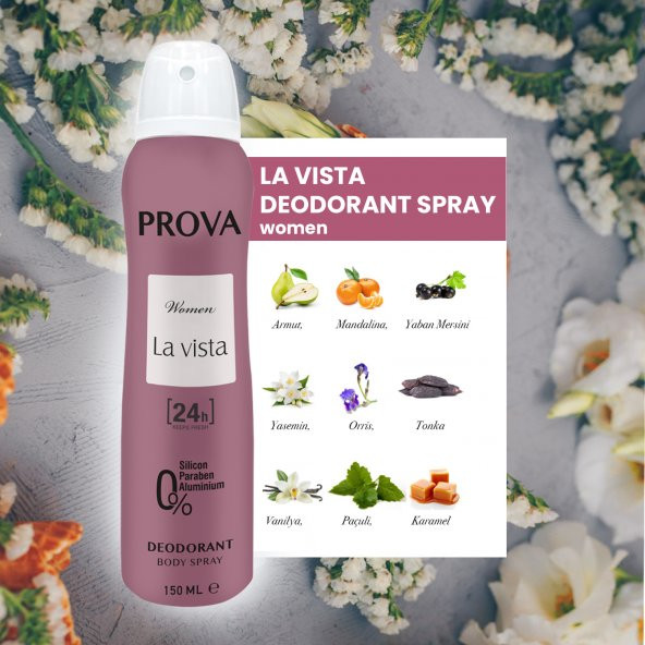 Prova La Vista Kadın Deodorant 150 ml - 2