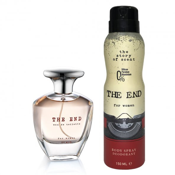 The End EDT Kadın Parfüm 100 ml ve Deodorant 150 ml