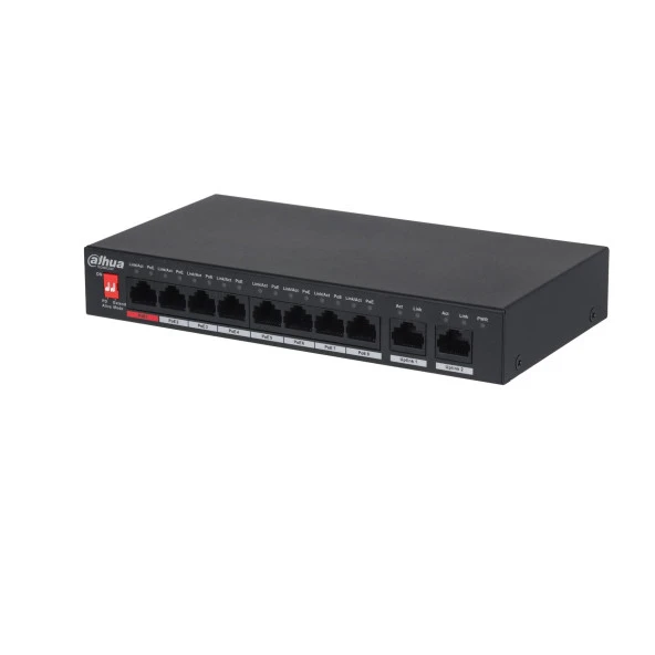 Dahua PFS3010-8ET-96-V2 8 Port PoE + 2 Port Uplink PoE Switch