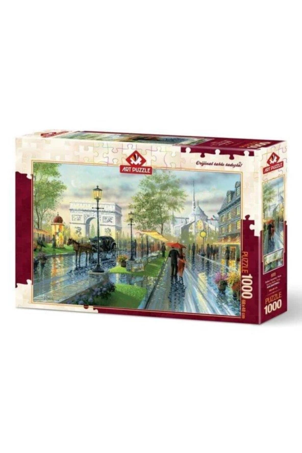 Art Puzzle Bahar Gezintisi, Paris 1000 Parça Puzzle