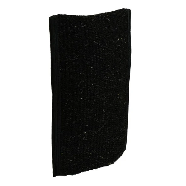 Doğal Keçi Kılı El Geçmeli Siyah Sırt ve Vücut Kesesi 26 x 18cm - 2
