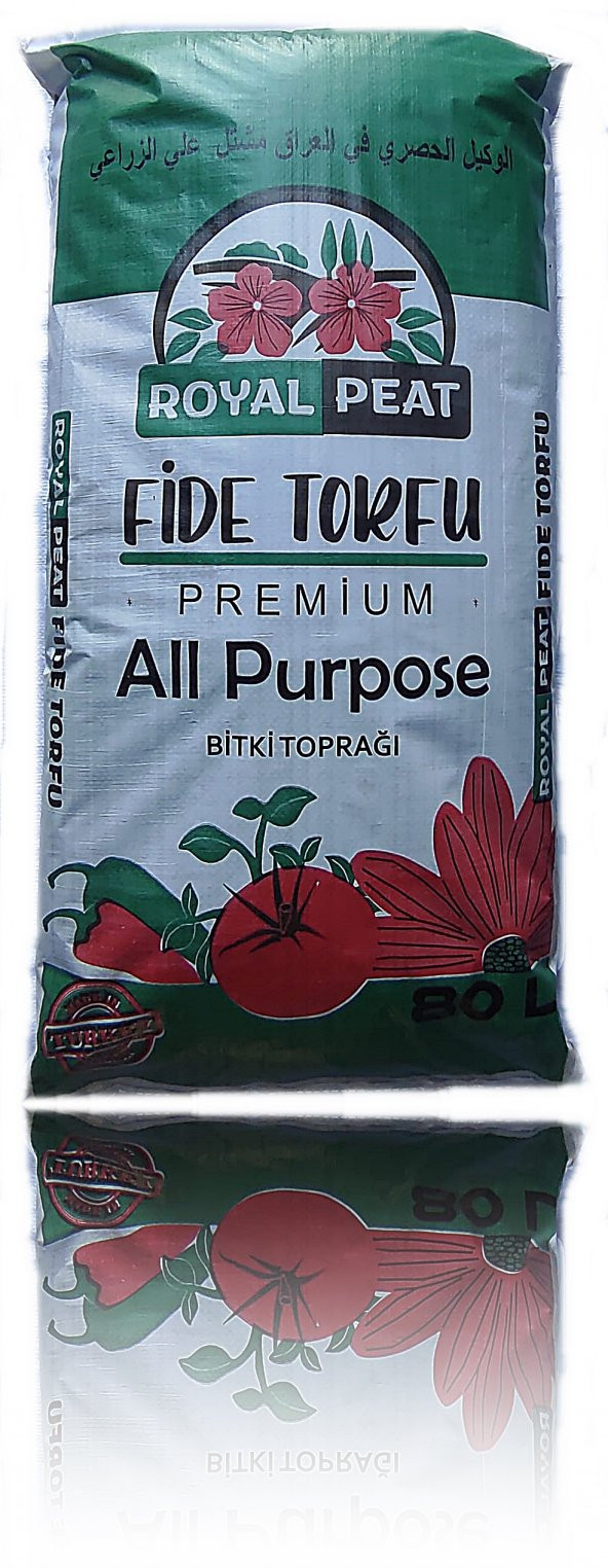 HARİKA 80 LT. Bitki Toprağı, Çicek Toprağı, Torf Humus Katkılı 80 lt. Fide Torfu