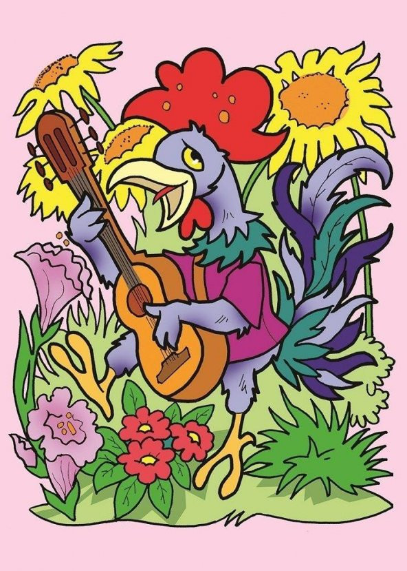 Art Puzzle 12+24 Parça Müzisyen Hayvanlar 4490