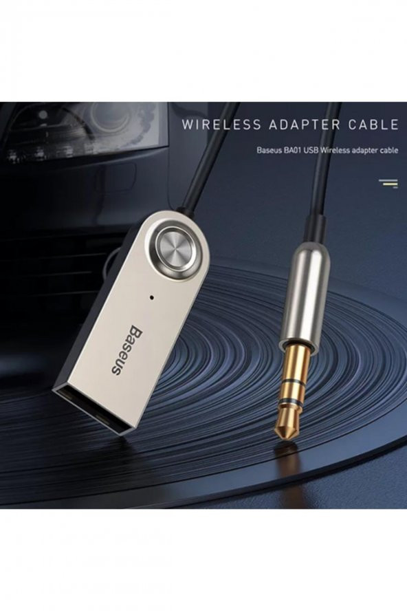 Baseus Ba01 Usb Wireless Bluetooth Araç Vs Kiti Aux - 4