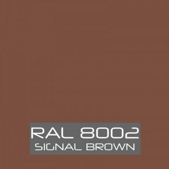 Pamukkale 1402 Rapid Endüstriyel Boya 60-70 Gloss 2.5 Kg Açık Kahve Ral 8002 - 2