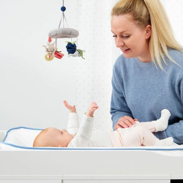 Renkli Dönence IKEA Çap: 13 cm Bebek Oyuncak Beşik Aksesuar Dönence Peluş - 2