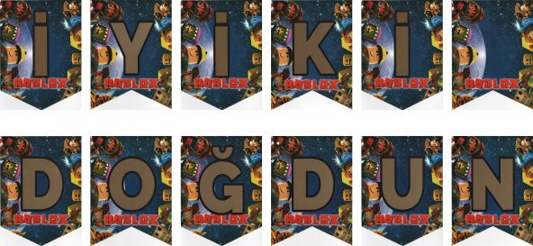 Roblox İyiki Doğdun Uzar Yazı - Banner - 1