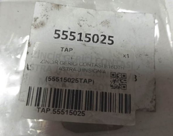 GERİCİ CONTASI ASTRA J-ASTRA K-INSIGNIA A-INSIGNIA B-MERIVA B-MOK - Resim 2