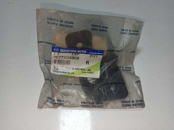 ÇAMURLUK TOZLUK MONTAJ BARKETİ- SAG SSANGYONG KORANDO C OEM 79772 ürün görseli 1