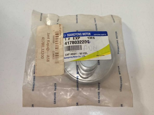 JANT KAPAĞI GÖBEK AS8 SSANGYONG ACTYON SPORTS OEM 4178032200 ürün görseli 1
