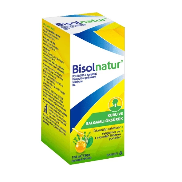 Bisolnatur Öksürük Şurubu 128gr