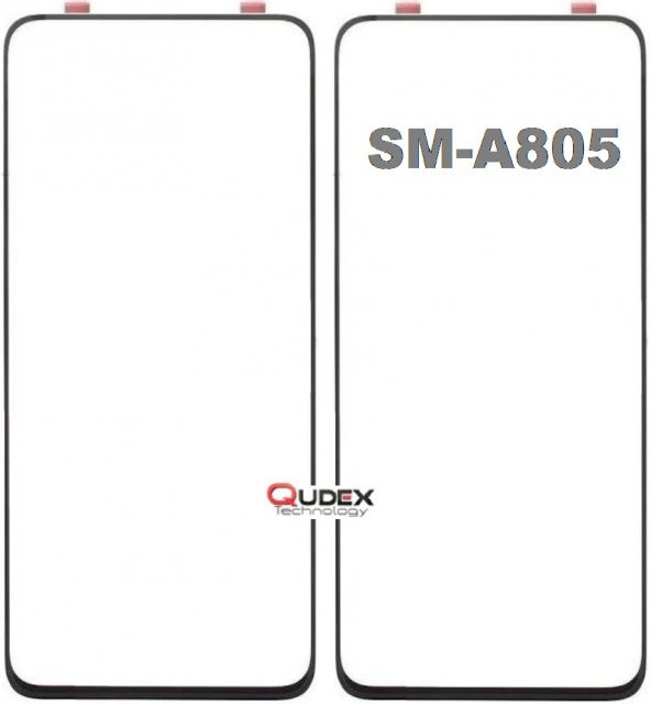 Samsung A80 SM-A805 Dokunmatik Okalı Ön Cam Lens Orjinal Kalite