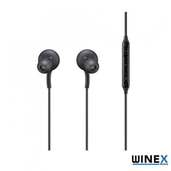 Winex AKG Type-C Mikrofonlu Kablolu Kulaklık Siyah - 4