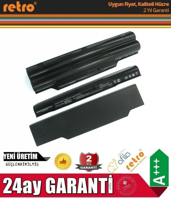 Fujitsu Siemens LifeBook LH52/C, LH520, LH530 Notebook Bataryası - Pili - Resim 2