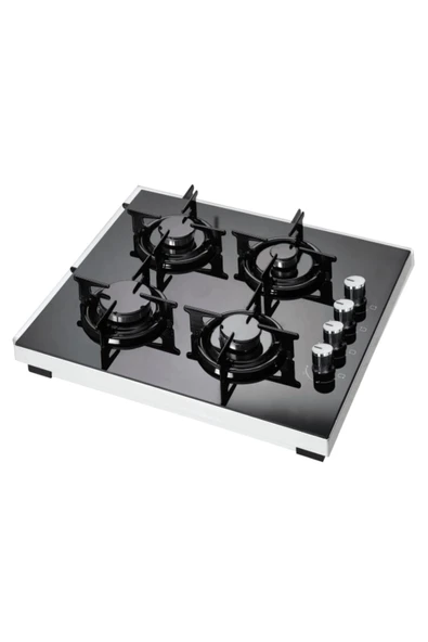 LUXELL 40TSHDF SİYAH SET ÜSTÜ DOĞALGAZLI CAM OCAK - 2