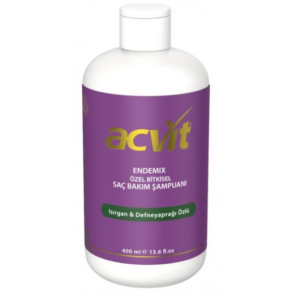 Acvit Endemix Isırgan & Defne Yaprağı Özlü Saç Bakım Şampuanı 400 ML - 1