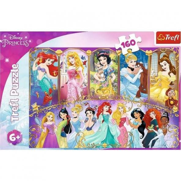 Trefl Puzzle 160 Parça Prıncess Ostezezenıe 15407 (41x27,5 cm) - 3