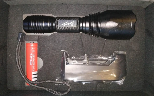 BEAR 8034 ŞARJLI EL FENERİ ürün görseli 1