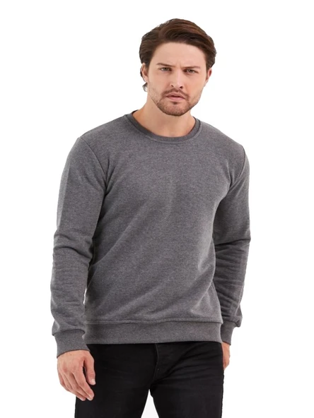 Jo Jo Moyes Erkek Basic Sweathshirt 1107