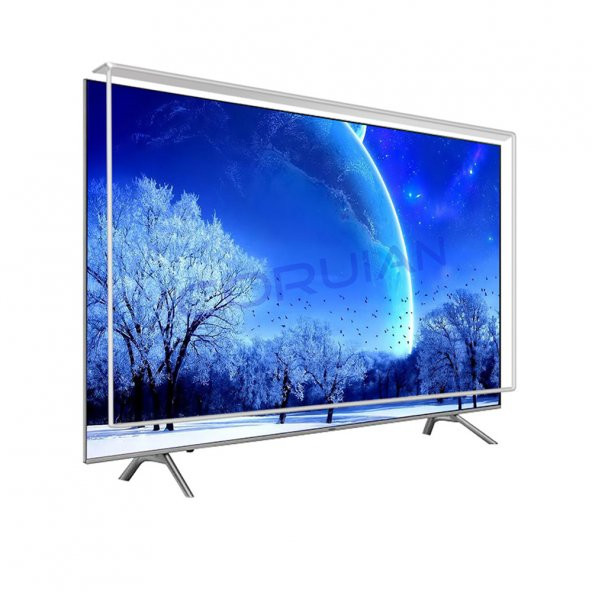 CORUIAN Samsung 49KS8000 Tv Ekran Koruyucu / 3mm Ekran Koruma Paneli