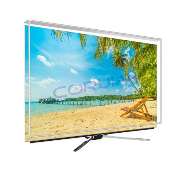 CORUIAN Arçelik 48" 122 Ekran Tv Ekran Koruyucu  / 3mm Ekran Koruma Paneli