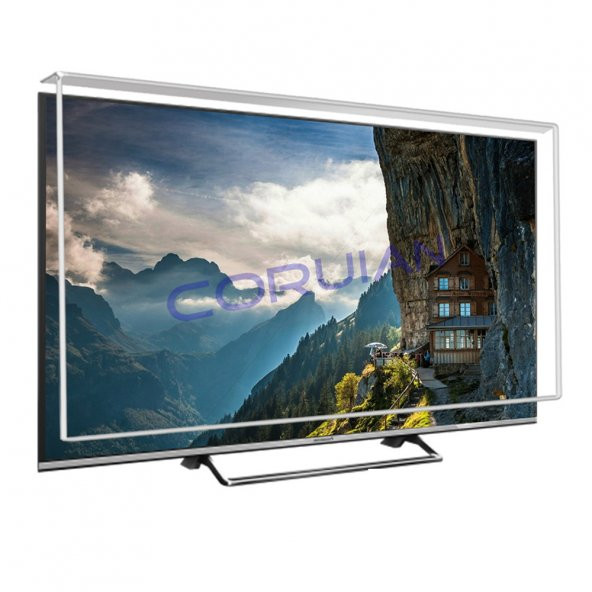 CORUIAN Panasonıc 88" 223 Ekran Tv Ekran Koruyucu  / 3mm Ekran Koruma Paneli