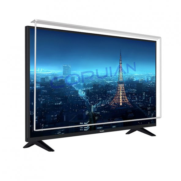 CORUIAN Finlux 49" 124 Ekran Tv Ekran Koruyucu / 3 Mm Ekran Koruma Paneli