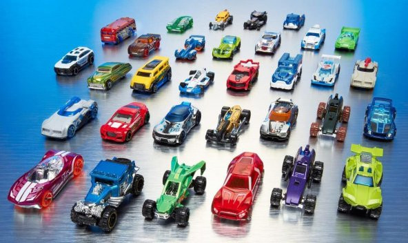 Hot Wheels 20li Araba Seti - Geniş Ürün Yelpazesi, Oyuncak Araba Koleksiyonu, 1:64 Ölçek H7045 - 2