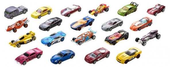 Hot Wheels 20li Araba Seti - Geniş Ürün Yelpazesi, Oyuncak Araba Koleksiyonu, 1:64 Ölçek H7045 - 6