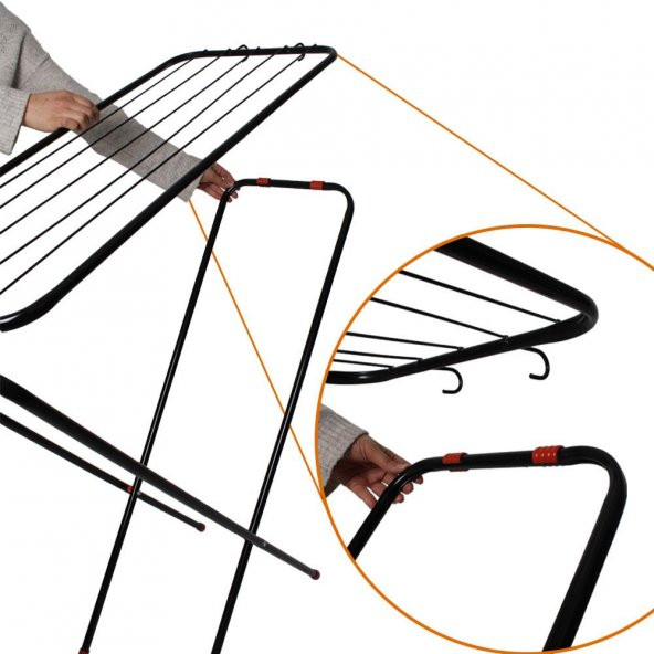 Kanat Eco Çamaşır Kurutmalık Katlanabilir Kurutma Askısı - 5