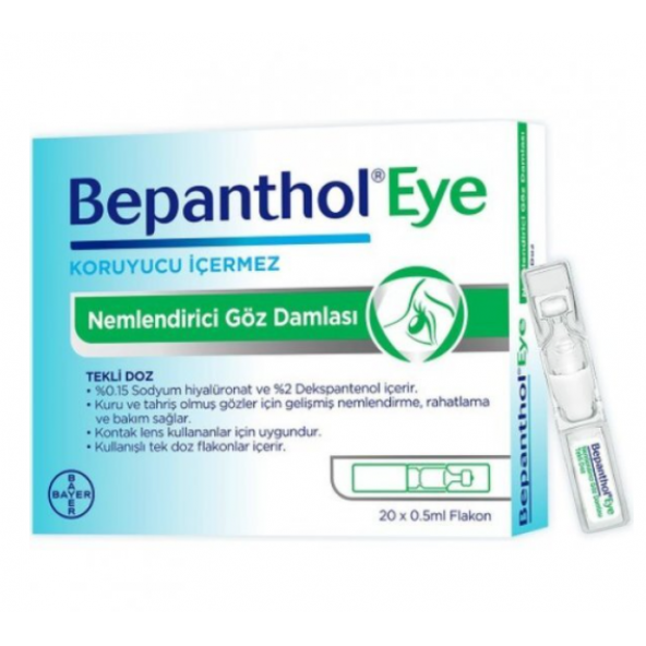 Bepanthol Eye Göz Damlası 0,5 Ml X 20 Flakon - 2