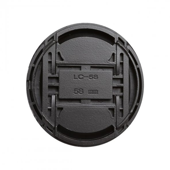 Cazipshop 58mm Lens Kapağı Kapak - 2