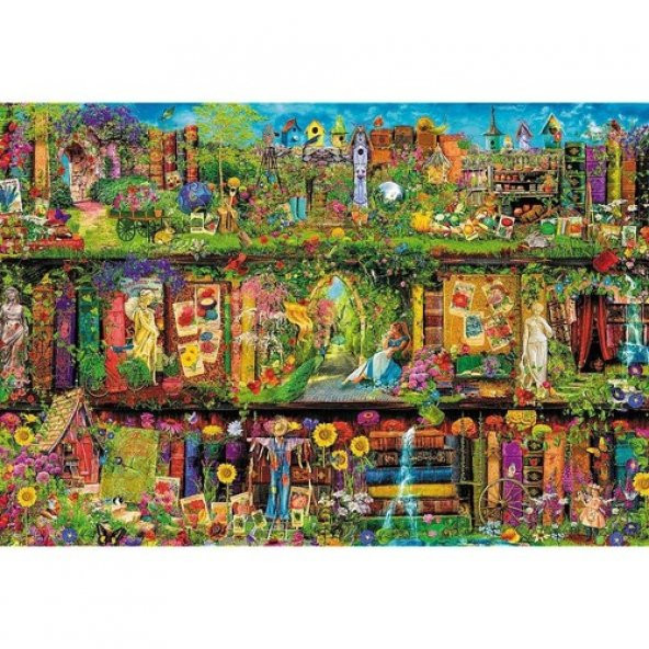 Trefl Puzzle 1500 Parça Faıry Bookcase 26165