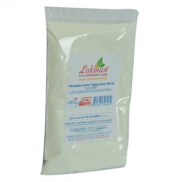 Hindistan Cevizi Yağsız Kuru 100 Gr Paket - Resim 3