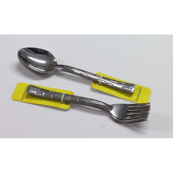 KENTMARAŞ ÇELİK / 6+6 12 ADET YEMEK ÇATAL KAŞIK UZUNLUK 20 CM AĞIZ UZUNLUK 6.5GNİŞLİK 4.5 CM 19. 6 . 3 CM