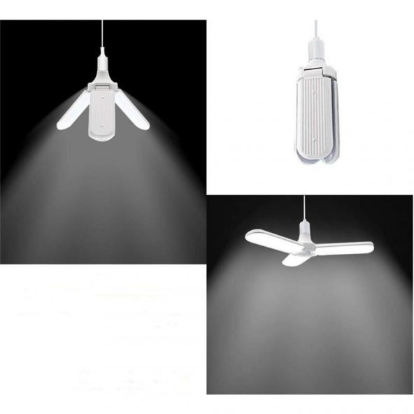Hayal Sepeti LIGHT WL-27036 36-45 WATT 3 KOLLU PERVANE LED AMPUL - 6