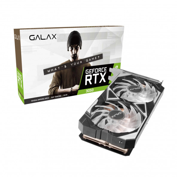Galax RTX3050 EX RGB 1 Click OC 8GB 128Bit GDDR6 RTX 3050 Ekran Kartı 35NSL8MD6YEX