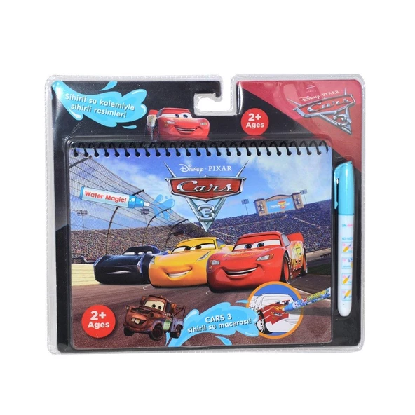 Disney Cars Arabalar Sihirli Boyama Kitabı Suyla Boyama Kitabı