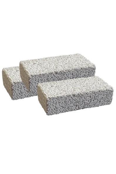 3 Adet Ponza Taşı Topuk Taşı Ayak Bakım Törpü Taşı Ayak Taşı - 2