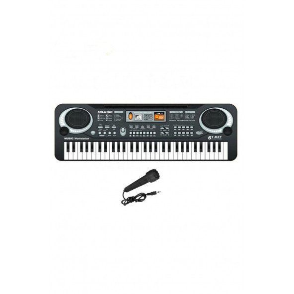 61 Tuşlu Org Piyano Klavyeli Mikrofonlu Karaoke