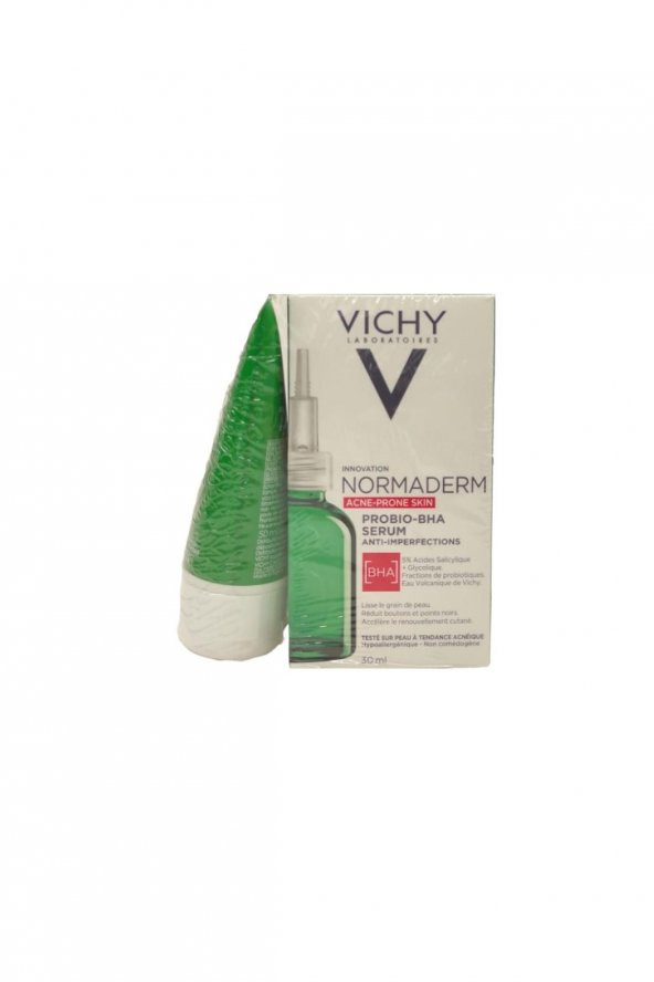 Normaderm Probio BHA Peeling Etkili Cilt Kusuru Karşıtı Serum 30 ml + Phytosolution 50 ml Gel Hediyeli