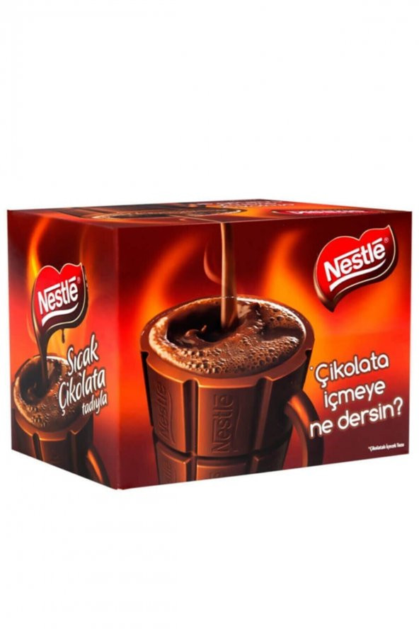 Nestle Sıcak Çikolata 18''5 gr 24lü 18 Kutu 432 Paket