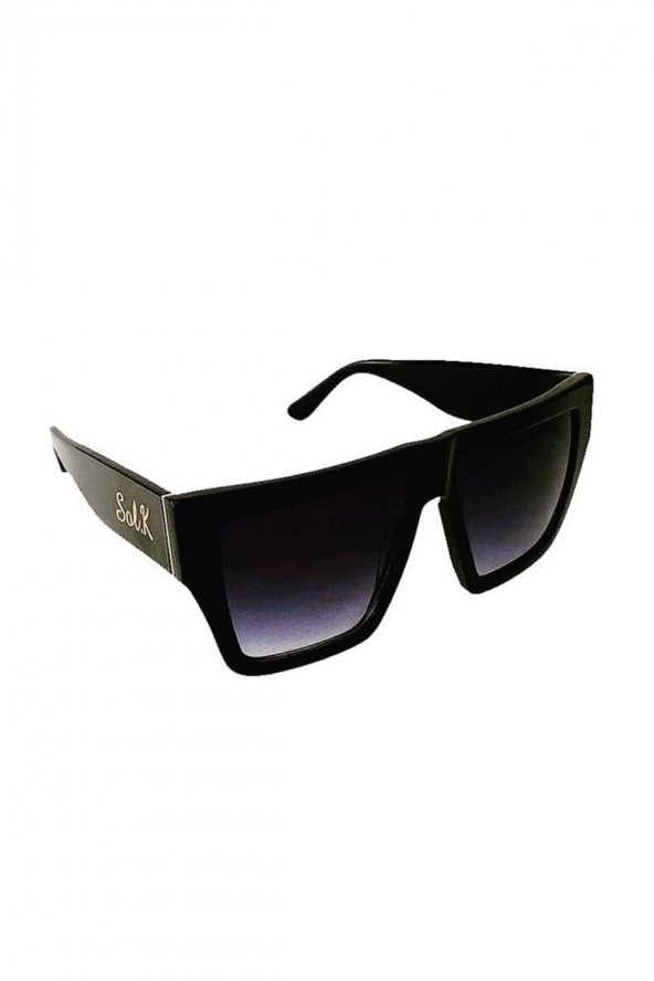 Sol.K Comcarrox-k Bayan Siyah Güneş Gözlüğü CR-39 Lens UV400 - 4