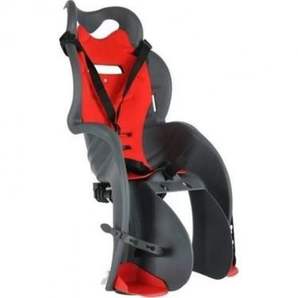 HTP ÇOCUK TAŞIYICI SANBAS ARKA BAGAJ BAĞLANTILI GRİ KIRMIZI - 3