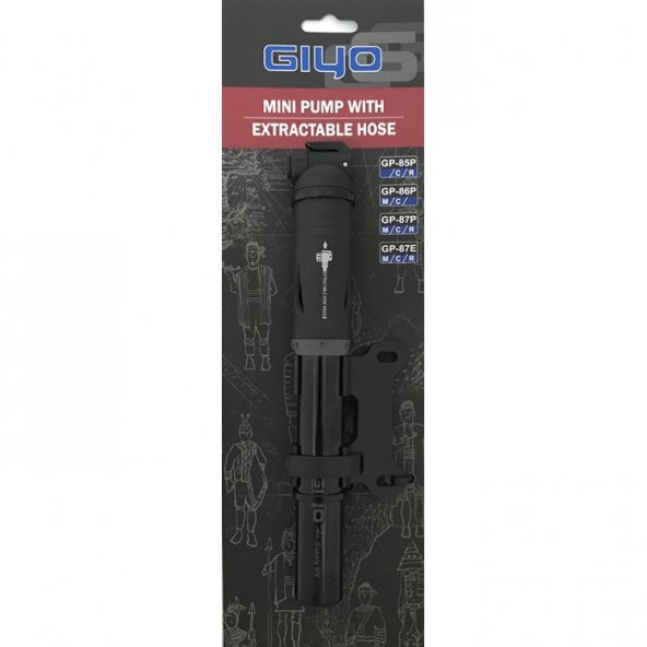 Gıyo El Pompası GP-86P Alüminyum Uzayan 80 PSI AV/FV Uyumlu - 2