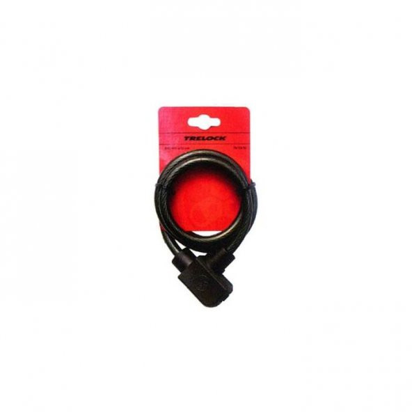 TRELOCK SPİRAL KİLİT ANAHTARLI TS150-10 1500mm / 8mm SİYAH