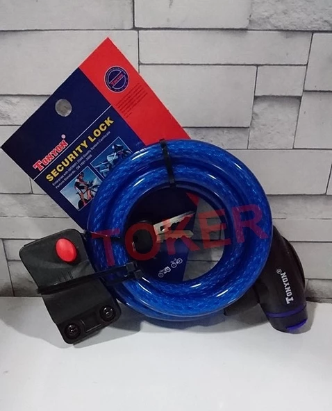 TONYON TY-533 ANAHTARLI HALAT KİLİT 15x1200MM-(ÜCRETSİZ KARGO BU) - 2