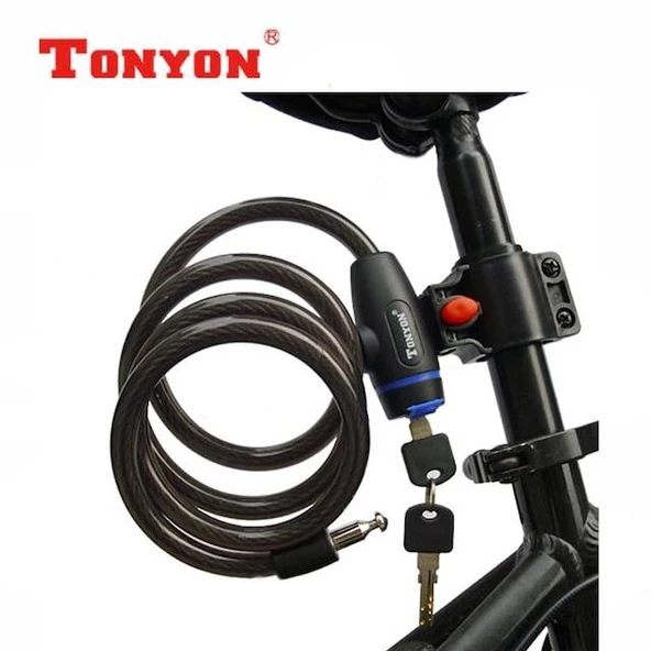 TONYON TY-533 ANAHTARLI HALAT KİLİT 15x1200MM-(ÜCRETSİZ KARGO BU)