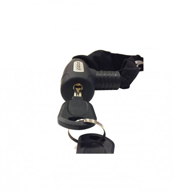 ZOZO ANAHTARLI ZİNCİRLİ BİSİKLET KİLİDİ 4X900 MM - 2